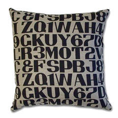 Maximo Cushion Alphabet