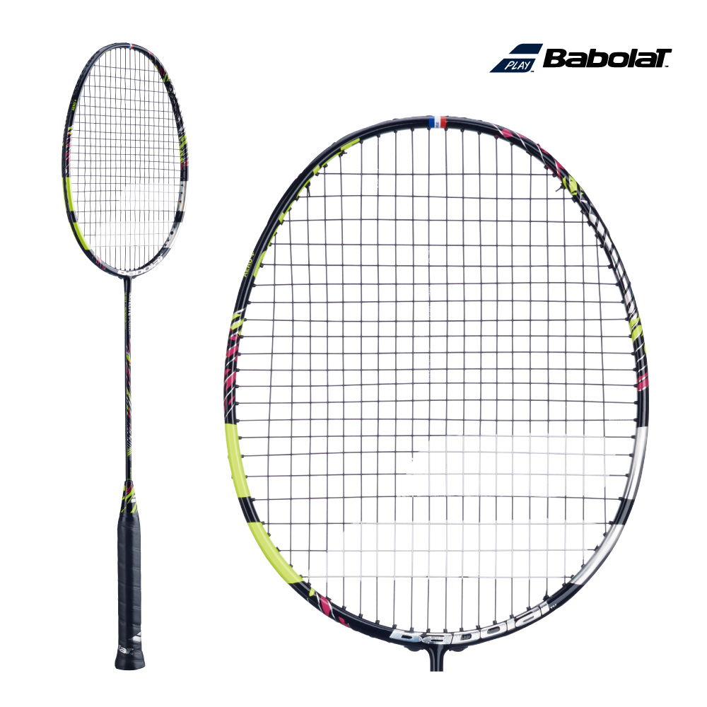 BABOLAT カプセルサテライトパワー 601481-100 2025FW ブラック/レッド