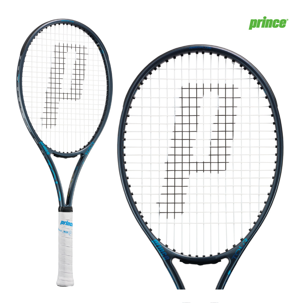 PRINCE ツアー100（305g） 7TJ251 2025FW グレイッシュブルー×ブルー