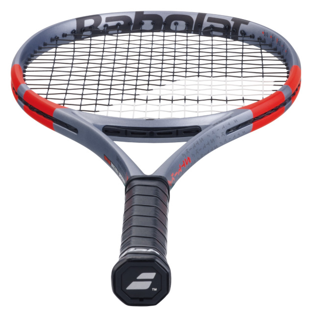 Babolat ピュアストライク100 16/20 101576-100 2025FW メタリック
