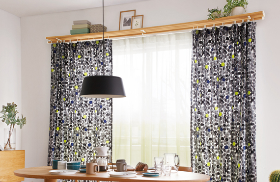 TOSO ヴィンクスシェルフ | カット無料 カーテンレール ダブル | TERITERI