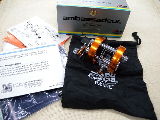 ABU アブ Abu Garcia ambassadeur 1500C Sunset Orange アンバサダー