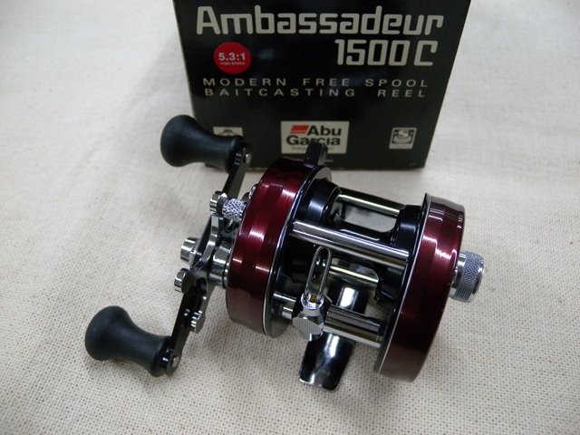 ABU アブ Abu Garcia ambassadeur 1500C High Speed (Burgundy