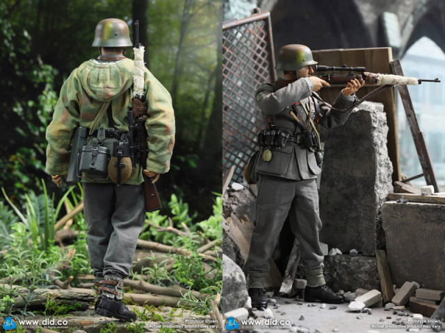 DID】D80163 WW2 German Wehrmacht-Heer sniper - Wolfgang 第二次大戦