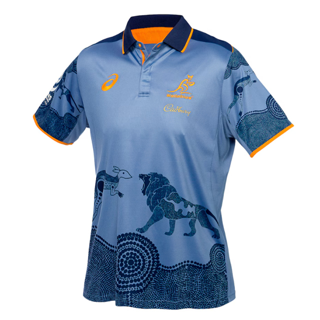 オーストラリア代表 ワラビーズ 2025 LIONS TOUR トレーニングポロシャツ