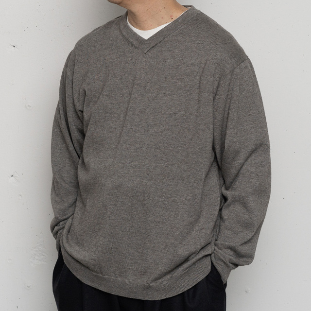 STILL BY HAND (スティルバイハンド) [ KN01243 ] YAK MIX 浅V-NECK