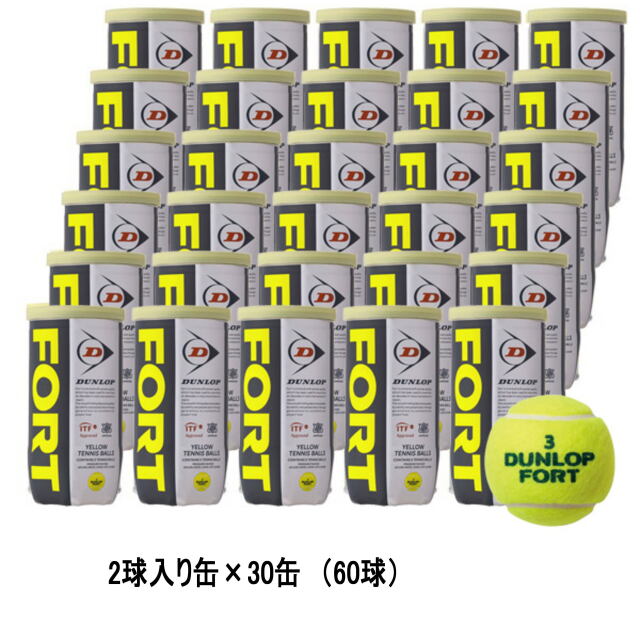 ダンロップ テニスボール FORT/フォート 2個入/1缶＜10344281＞