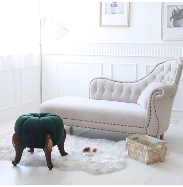 パンプキンスツール かぼちゃ チェア オットマン アンティーク調