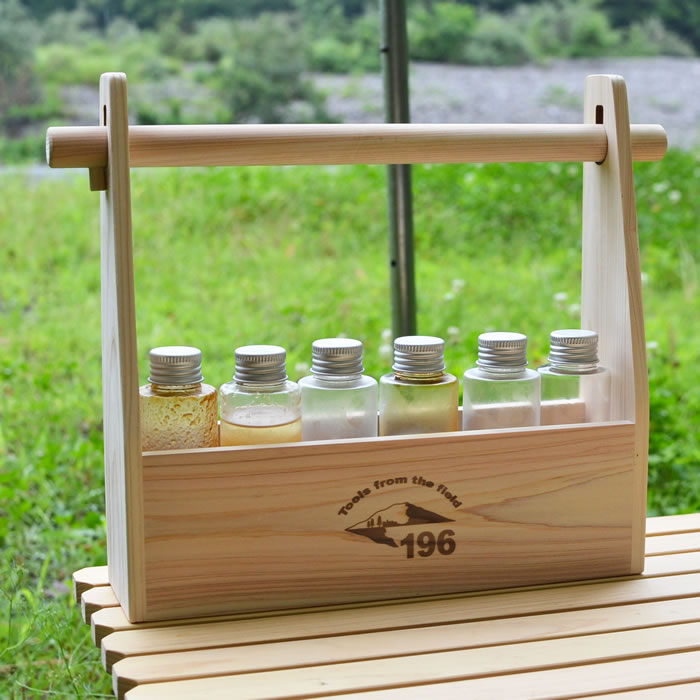 スパイスボックス（小）の通販｜【196】ひのき・木製キャンプ用品店