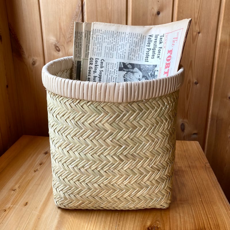 スズ竹 すず竹 つぼけ かご／岩手県一戸 鳥越竹細工 | MILMOUNTAIN STORE