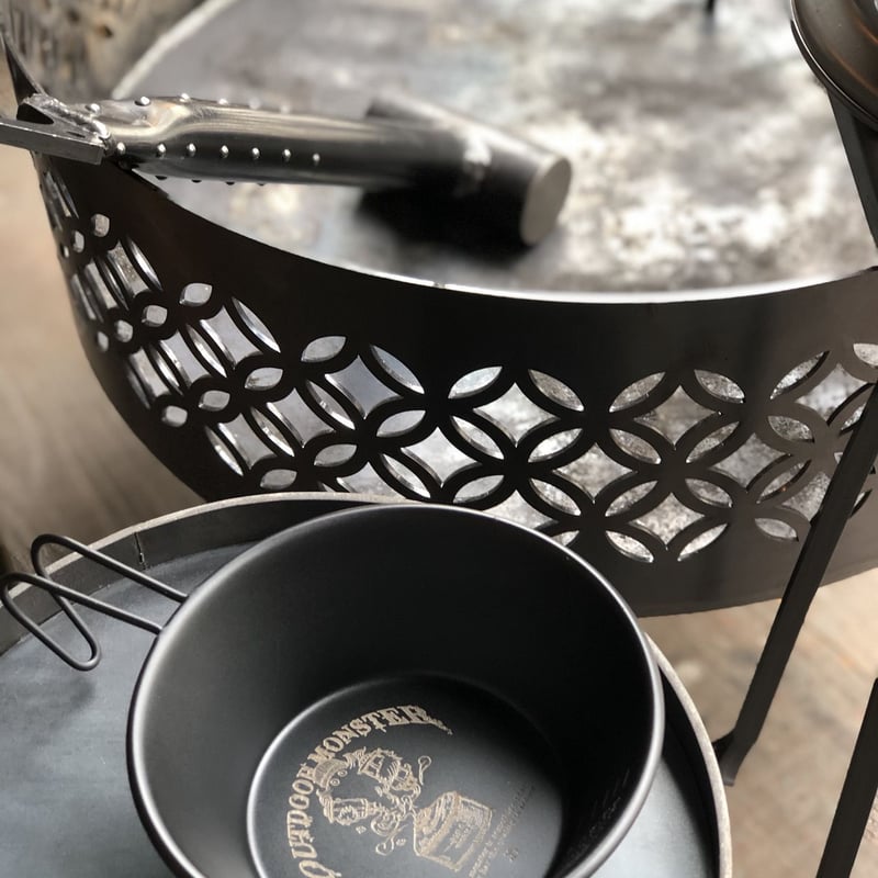 OUTDOOR MONSTER シェラカップ 黒 | pinoworks