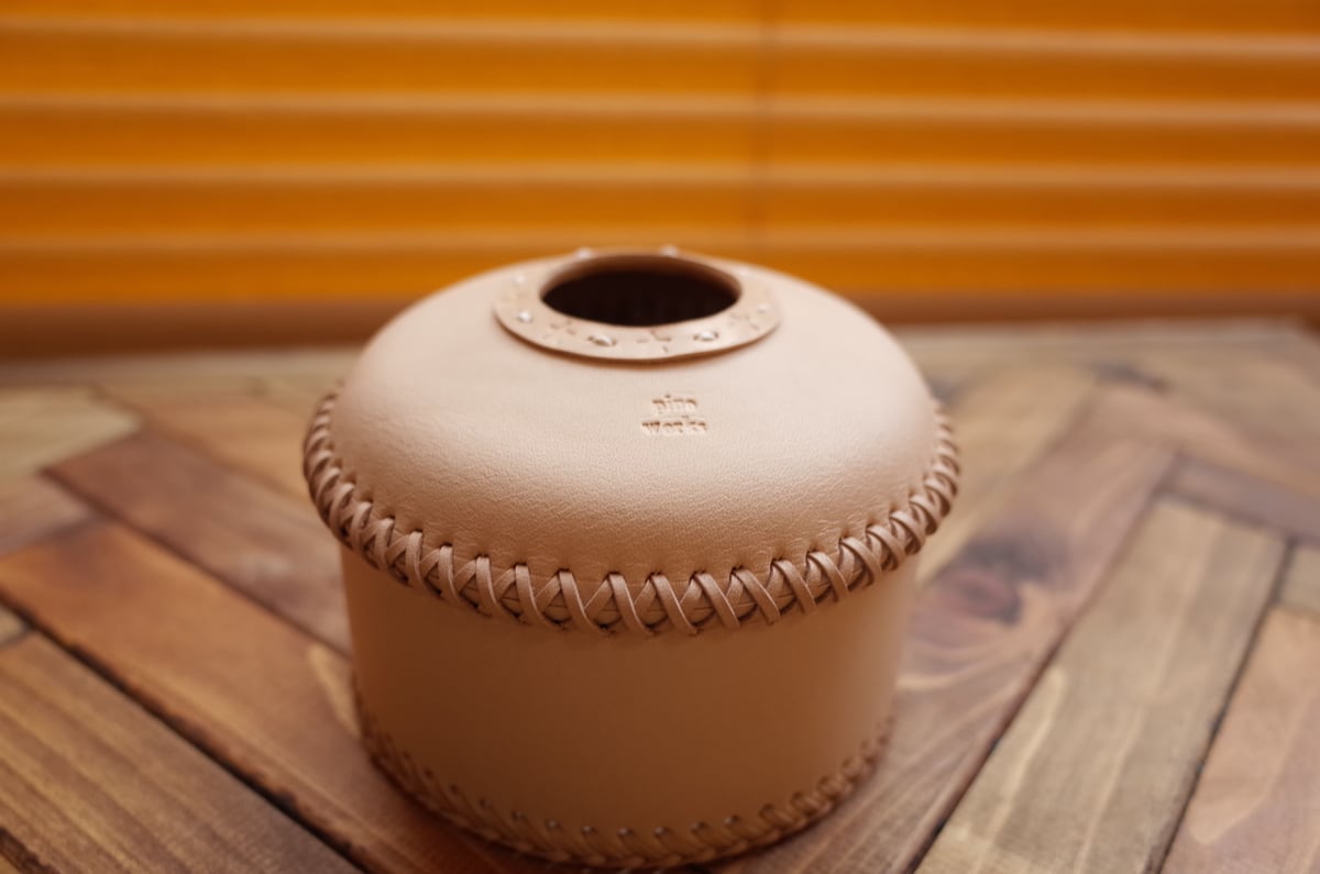 OD缶レザージャケット 250(ヌメ) | pinoworks