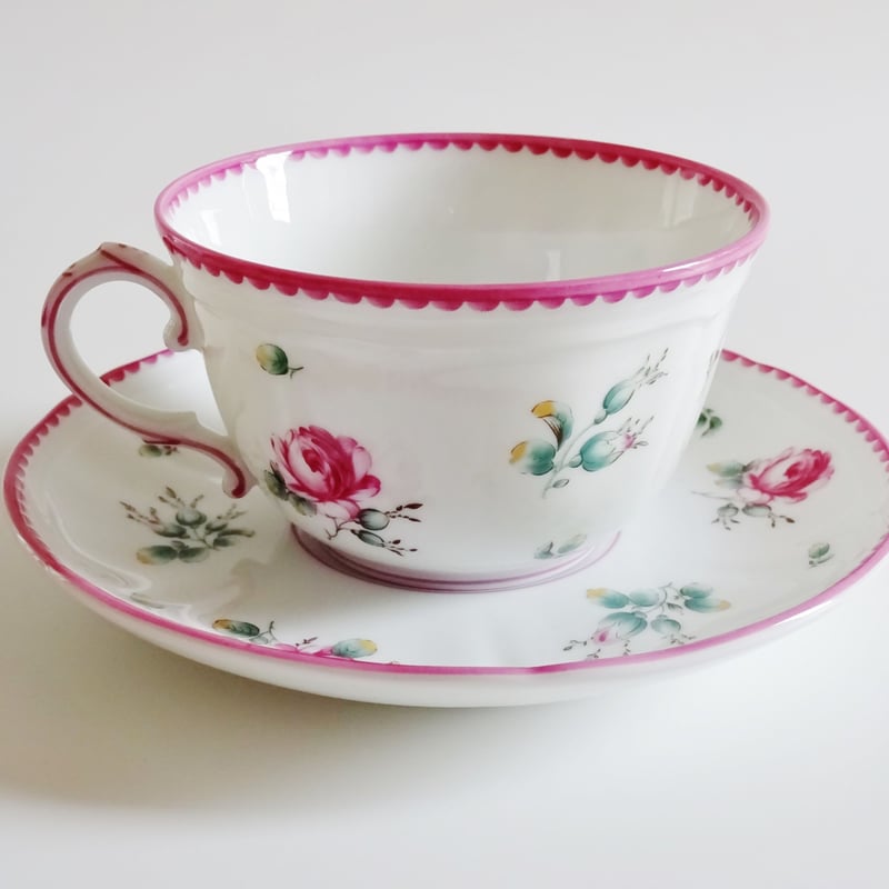 リチャードジノリ アンティックローズ ティーカップ＆ソーサー | 神戸