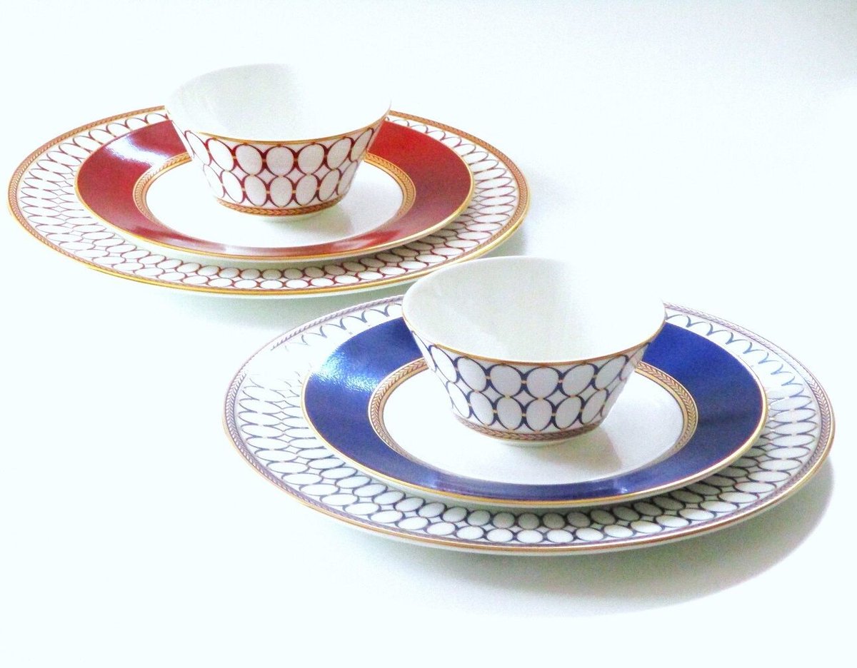 ウェッジウッドWEDGWOOD ルネッサンスゴールド・レッドRenaissance