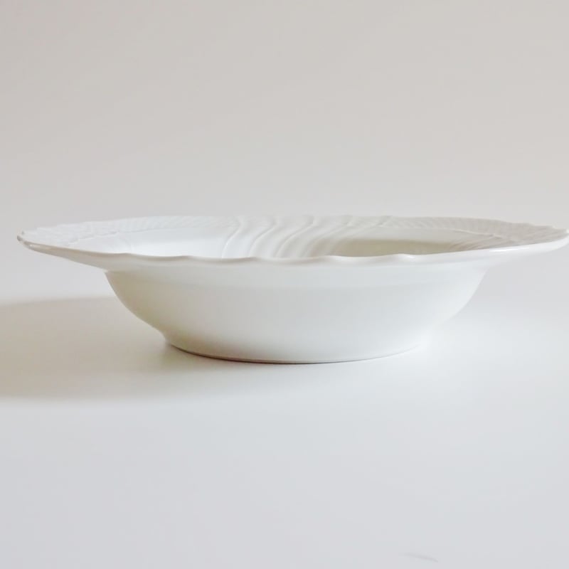 リチャードジノリ ベッキオホワイト スーププレート20cm | 神戸