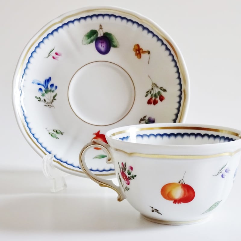 リチャードジノリ イタリアンフルーツ ティーカップ＆ソーサー | 神戸