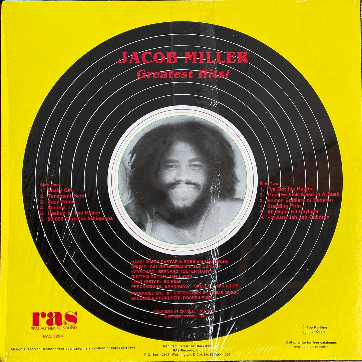 JACOB MILLER / Greatest Hits! | Oscillators Mer