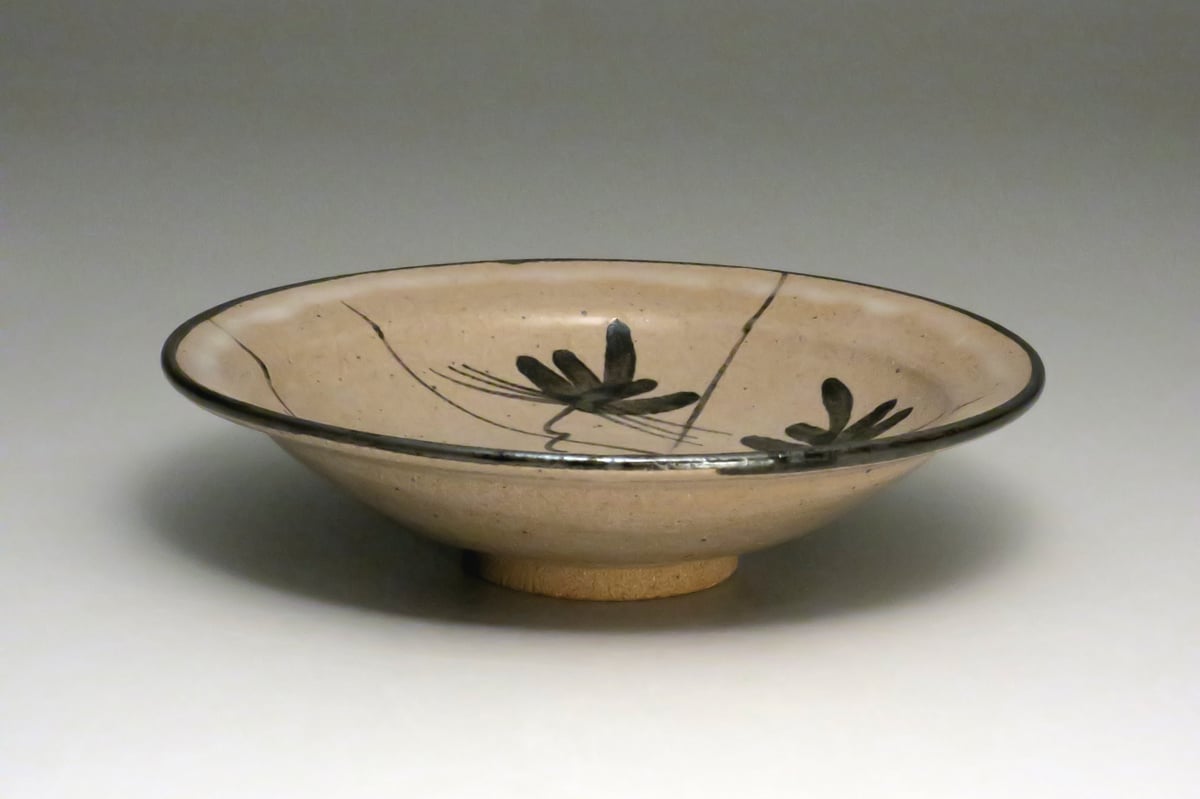 中里太郎右衛門窯 絵唐津皿 (A-7) 松 | 中里太郎右衛門窯【公式通販