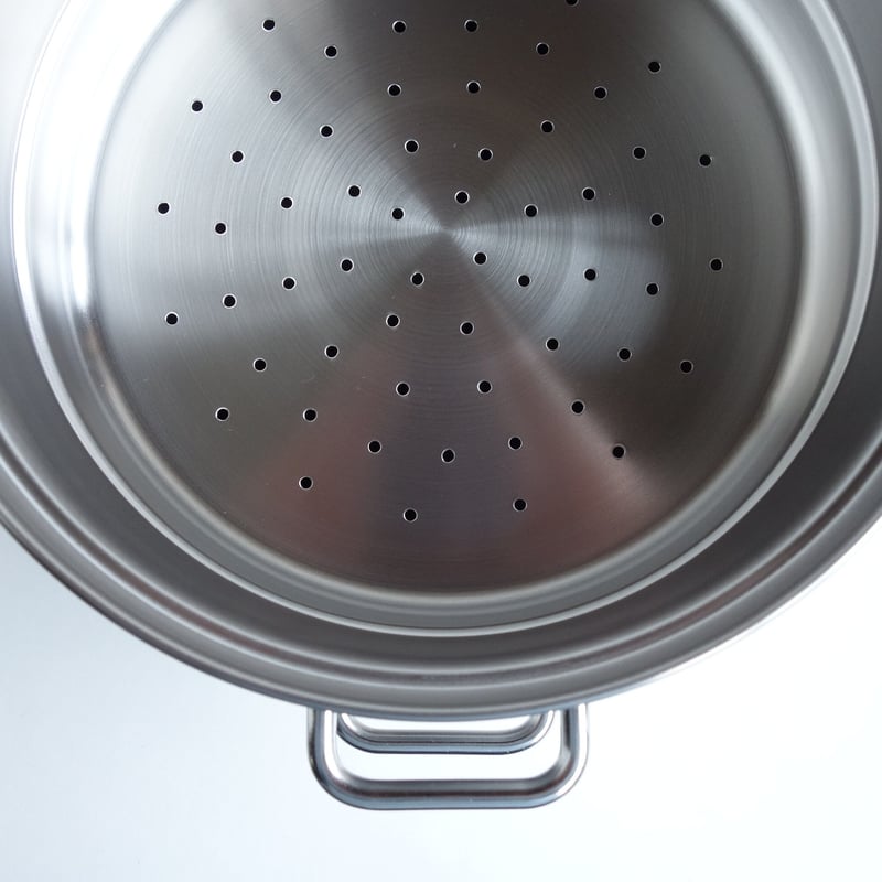 工房アイザワ】ブラックピーマン200vスチーマ 18cm IH 対応 70340 | LIT