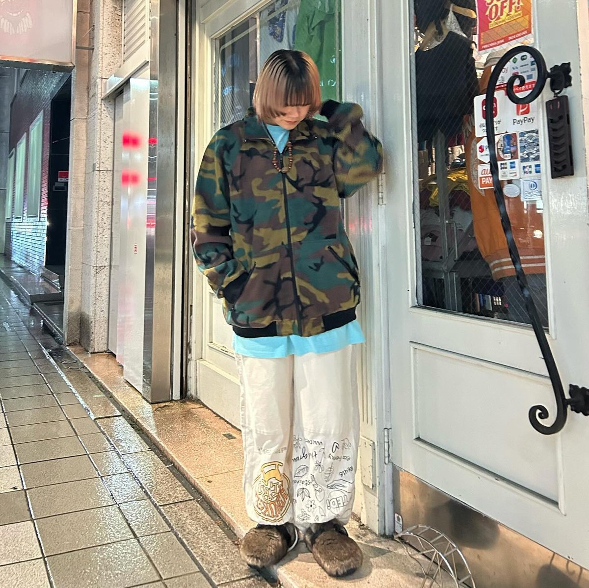 迷彩柄フリースジャケット | CUSTOM FEVER