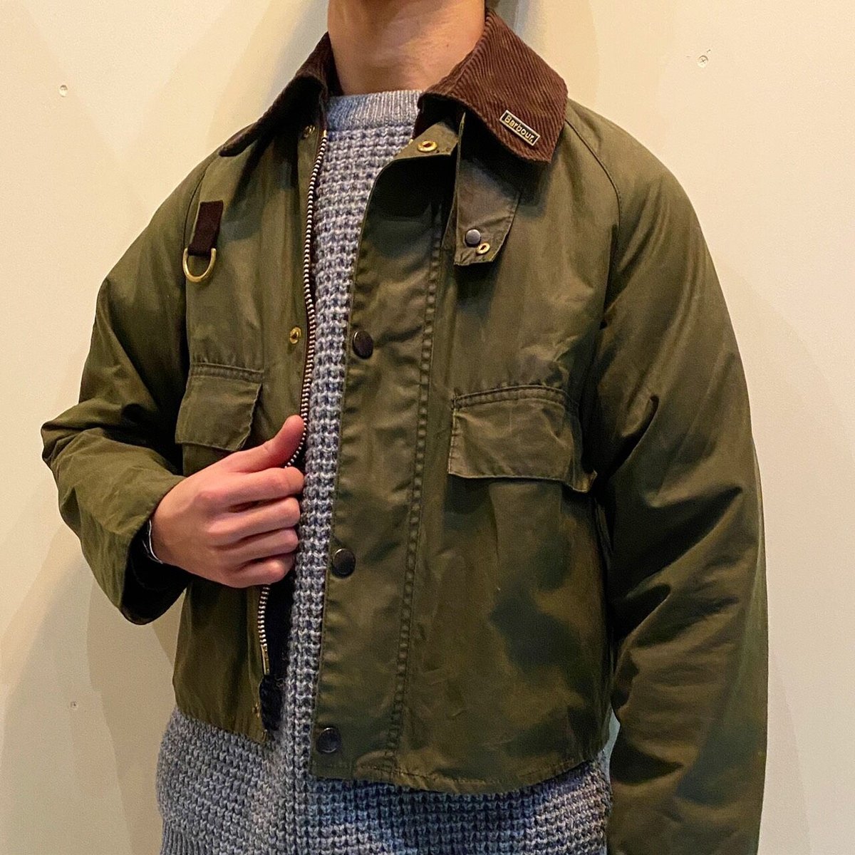 1990's Barbour Spey Oiled Fishing Jacket | Unwave