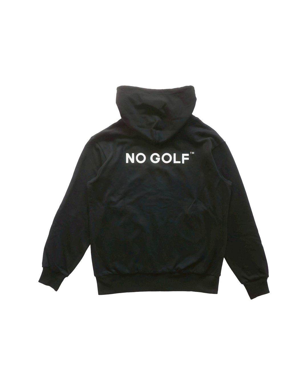 NO GOLF ZIP HOODIE - Black | CLUBHAUS | クラブハウス