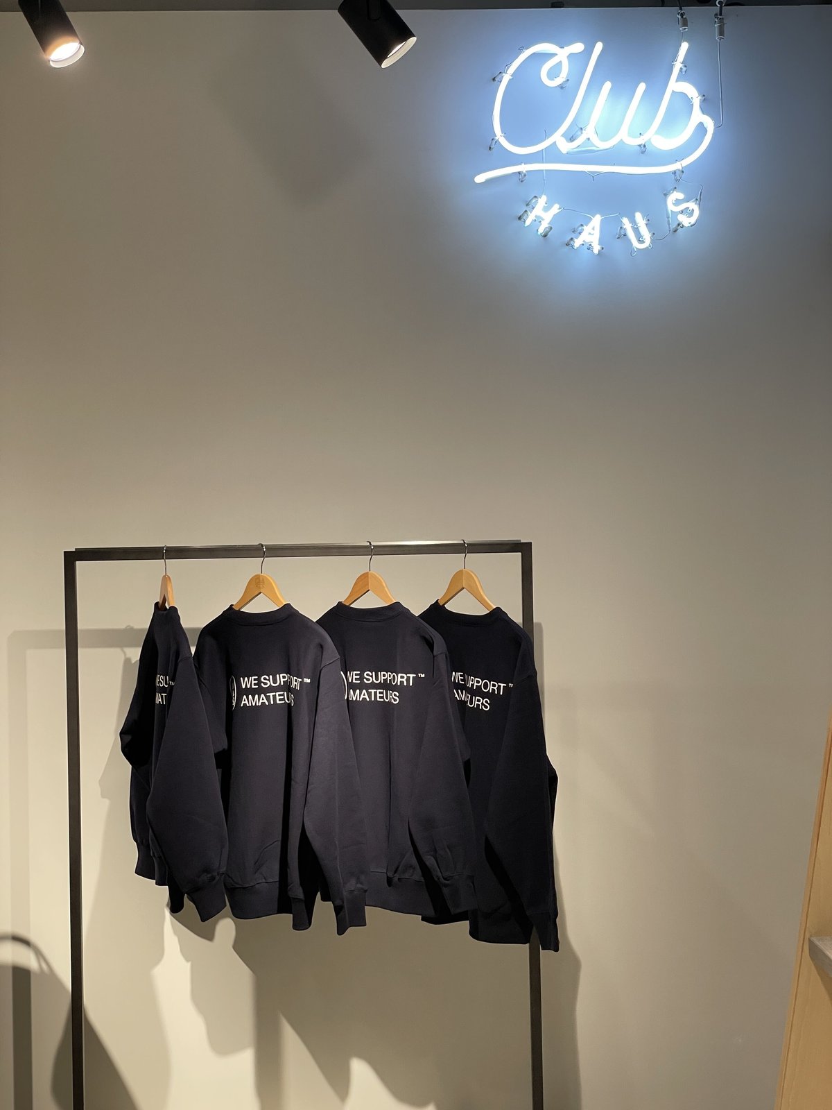 CLUBHAUS “The Crew” Crewneck - Navy | CLUBHAUS