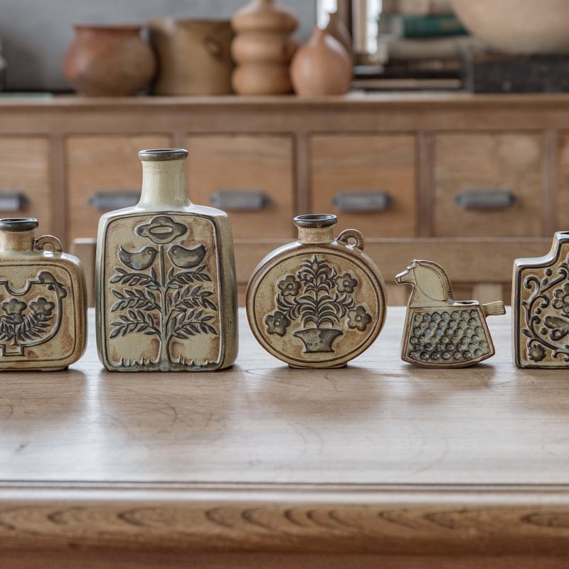 トリのオブジェ(Chicken)【かしわ窯】 | ドライフラワーと、うつわと