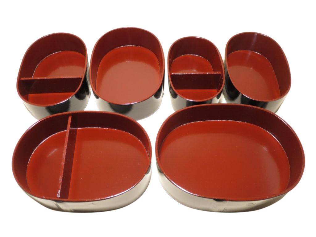 井川メンパ(小判型六ツ組) | EI-Trade