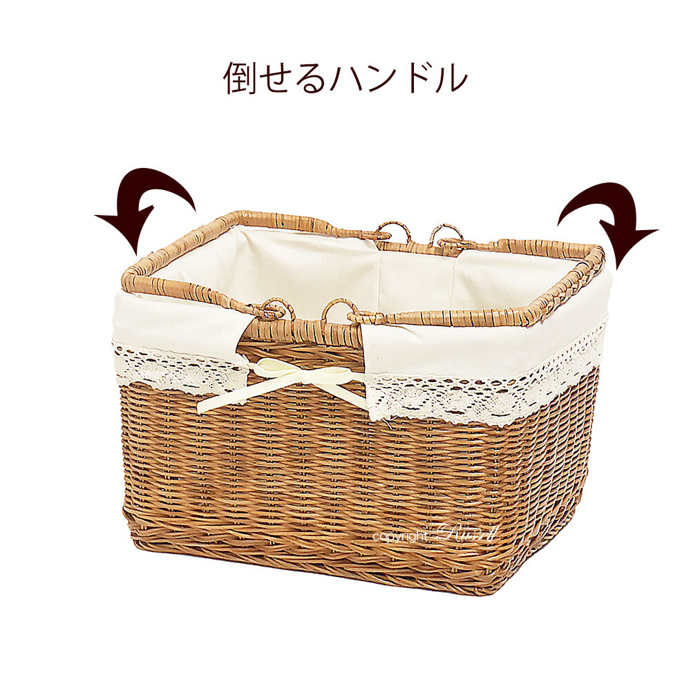カープ ラタンユニフォーム型ポシェット カゴ 籐 カープ ラタン