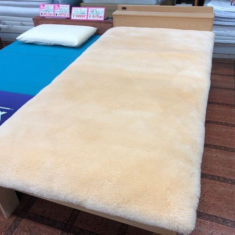 35mm 最高級プレミアムムートン敷布団シングルサイズ