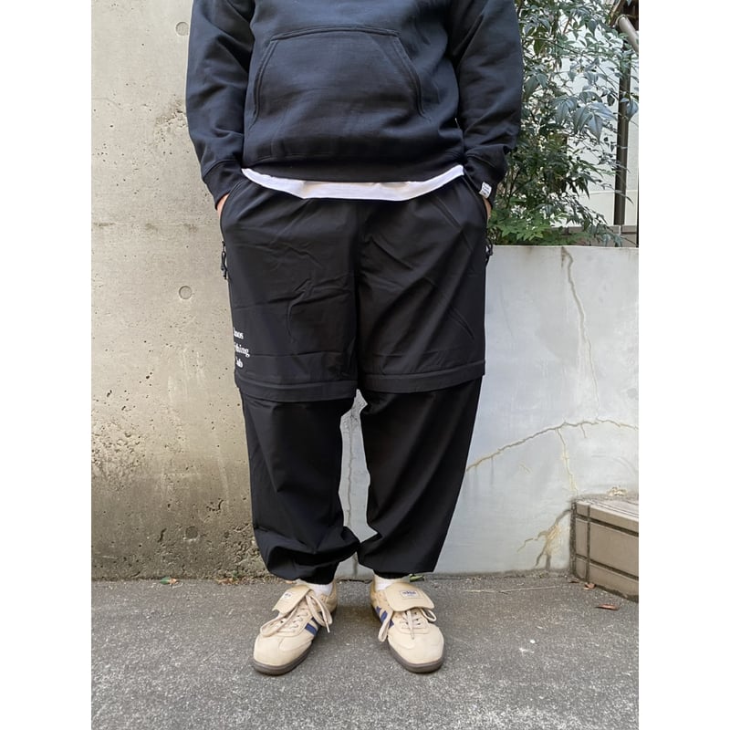 Chaos Fishing Club / 2WAY Track Pants / BLACK |
