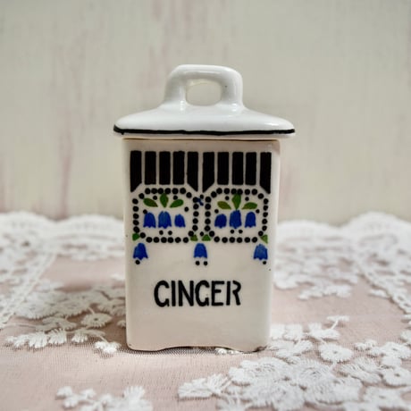 チェコスロバキア時代 キャニスター 生姜 | Kitten Blue