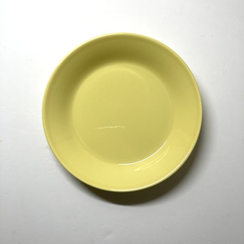 ARABIA（アラビア）／Teema（ティーマ）／廃盤色イエロー プレート14cm