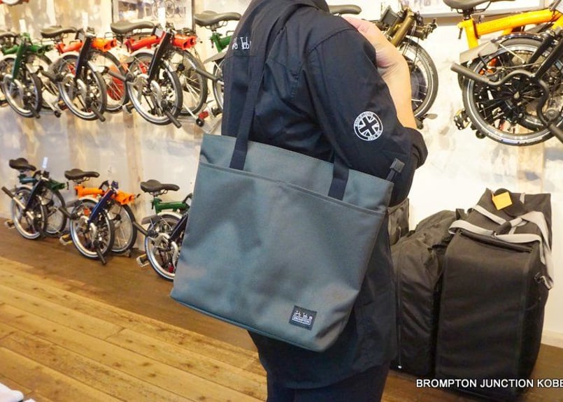 Tote Bag 9L Olive Green | BROMPTON JUNCTION KOB