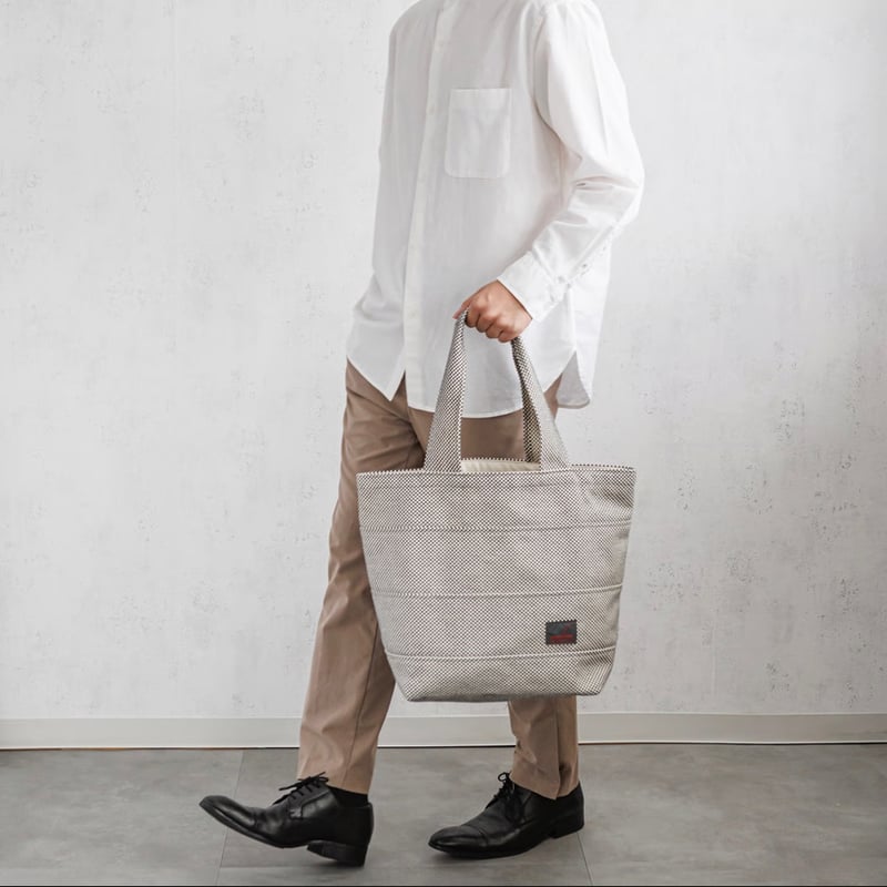 sasicco トート40 赤 | 三河木綿 刺子織 | タネイ | 柔道着のカバン