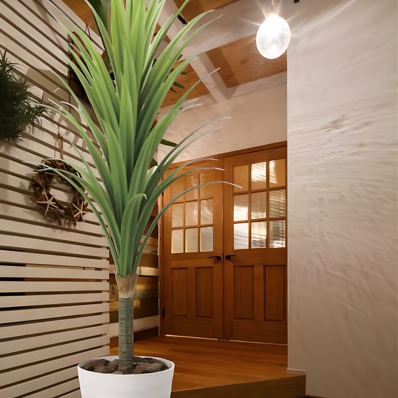 光触媒 人工観葉植物 フェイクグリーン ドラセナ 高さ 1.8m | 太郎's STORE