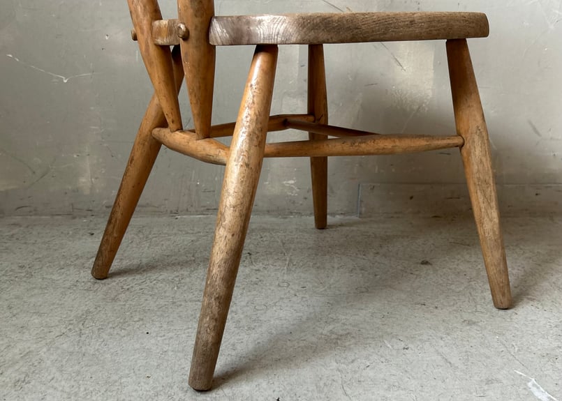 ERCOL アーコール キッズスタッキングチェア S-2407-34③ | mumokute