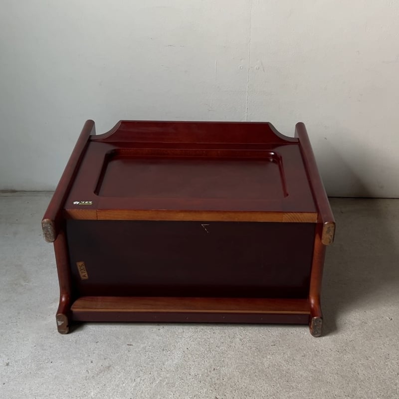 カリモク オールドカリモク 旧ロゴ マガジンラック 木製ブックストック