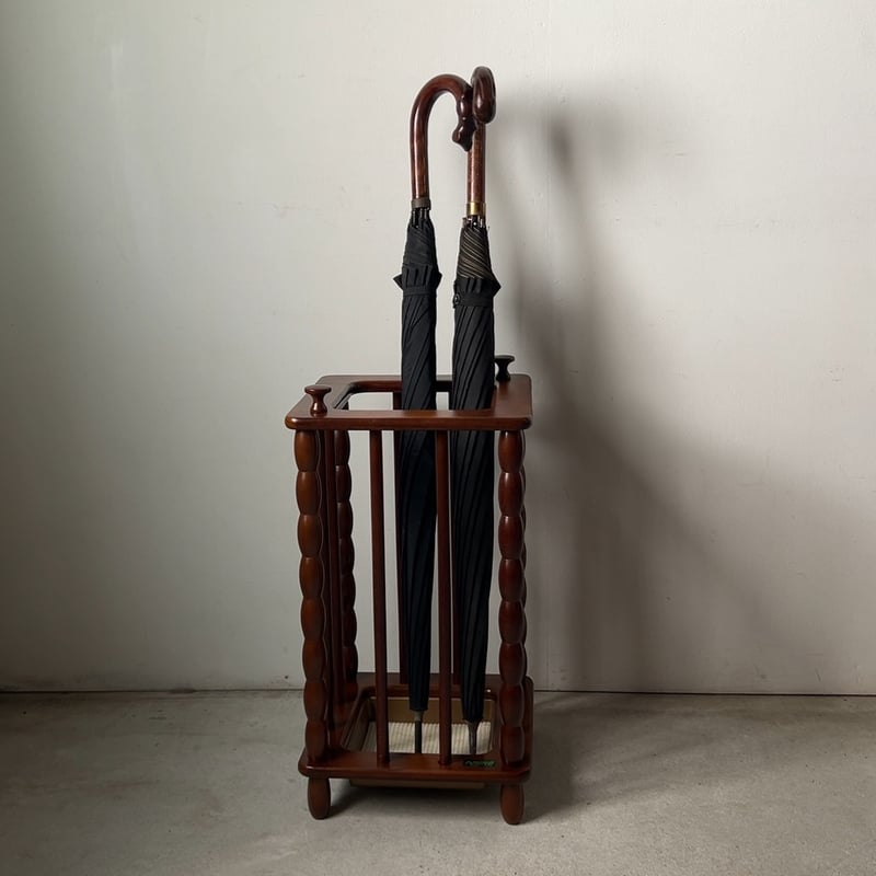 Najico ナジコ アンブレラスタンド 古い傘立て 木製傘立て 80s