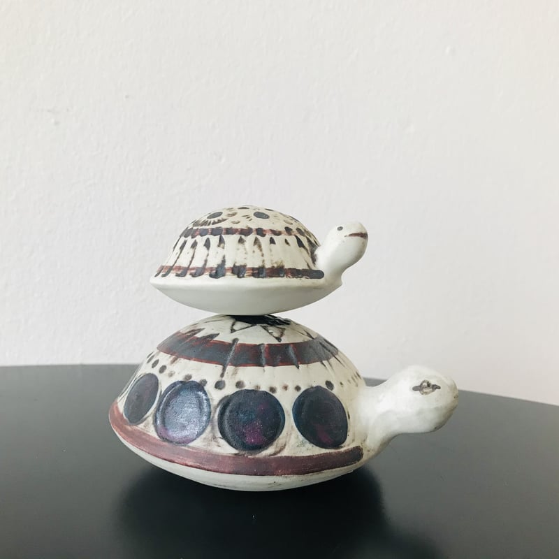 Lisa Larson / リサラーソン】小さなカメ《Gustavsberg》 | suga