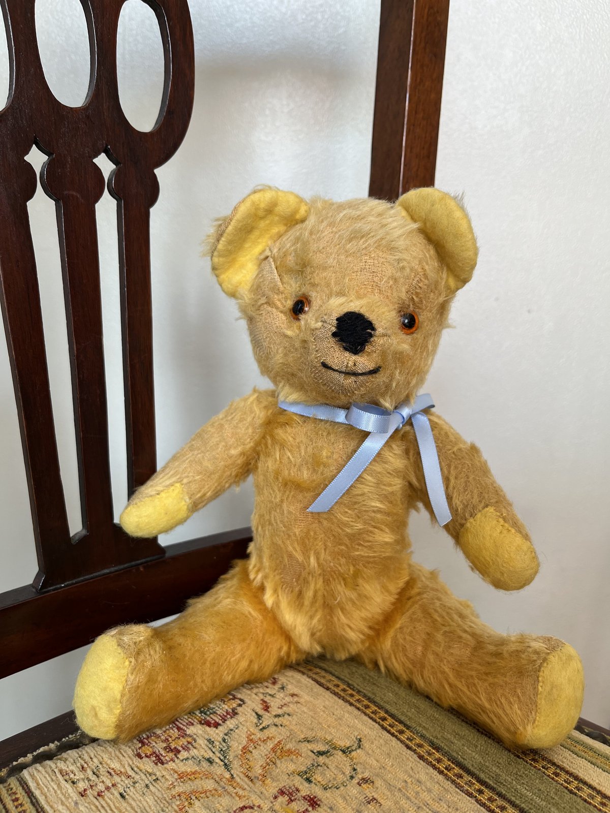 ○tb-16/はちみつ色のテディベア | PISKEY -イギリスのふるいもの