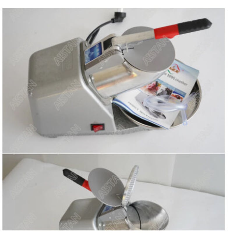 かき氷機】 電動 アイスクラッシャー 簡単 時短 自動 【業務用