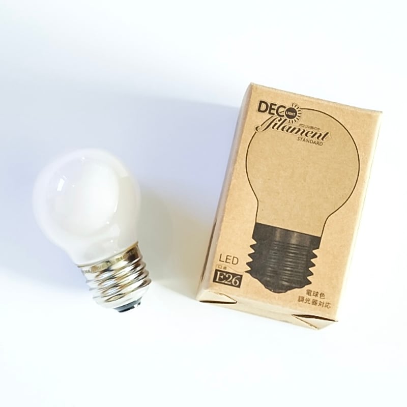 LED電球 / E26 / ミニボール型 乳白電球 / AXCIS | LISTAND 公式オ