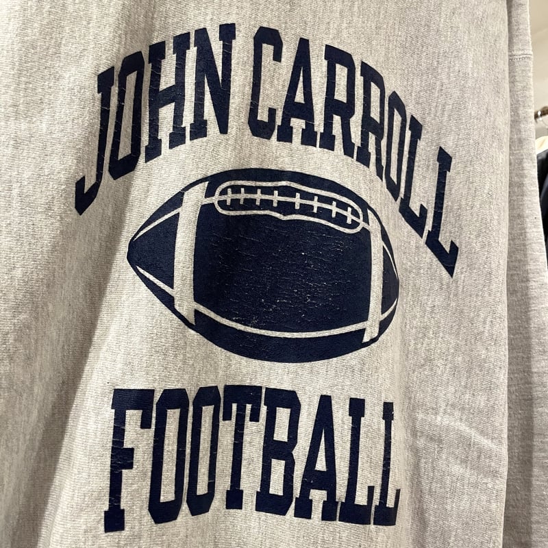 Champion リバースウィーブ reverse weave 3段プリント FOOTBALL