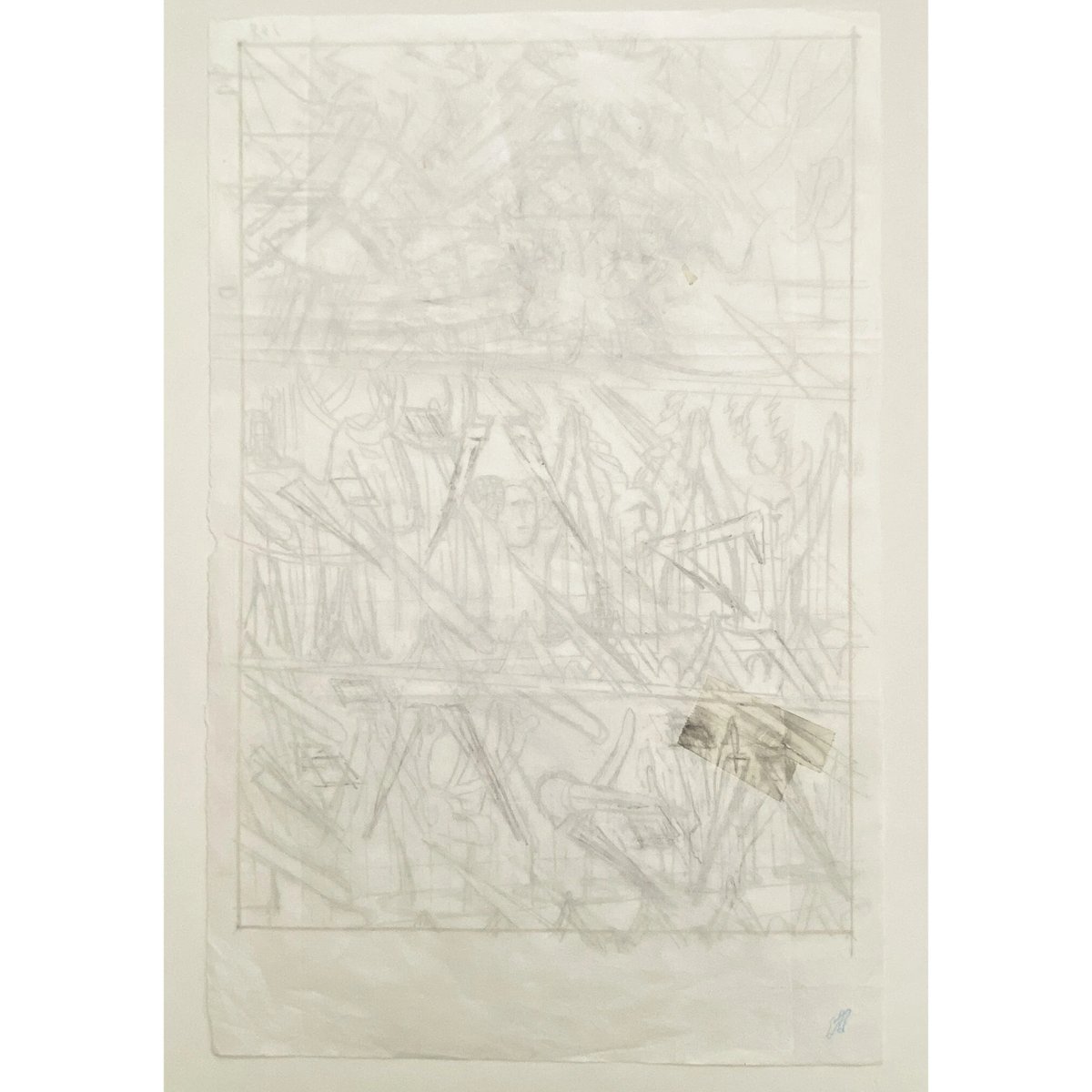 横山裕一『PLAZA』下描き Yuichi Yokoyama | 888books