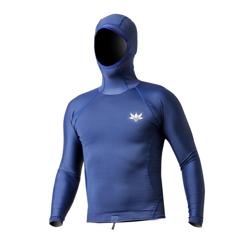 AXXE CLASSIC Hooded Long Sleeve RashGuard(Mens)