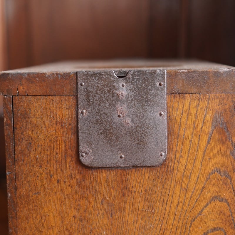 昭和初期の収納棚 木製 収納 棚 古道具 古家具 アンティーク