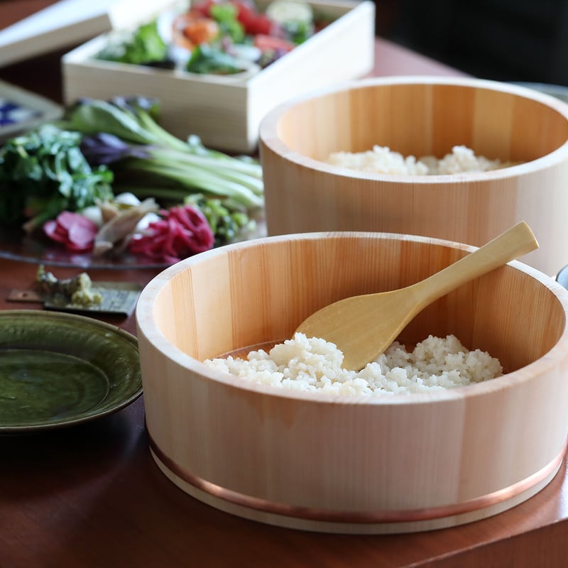 二つの寿司桶になるおひつ | sumaoのONELINE SHOP