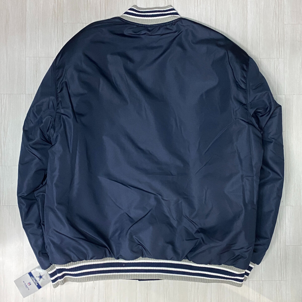 NFL公式 JHデザイン Cowboys ダラス カウボーイズ 紺 リバーシブル